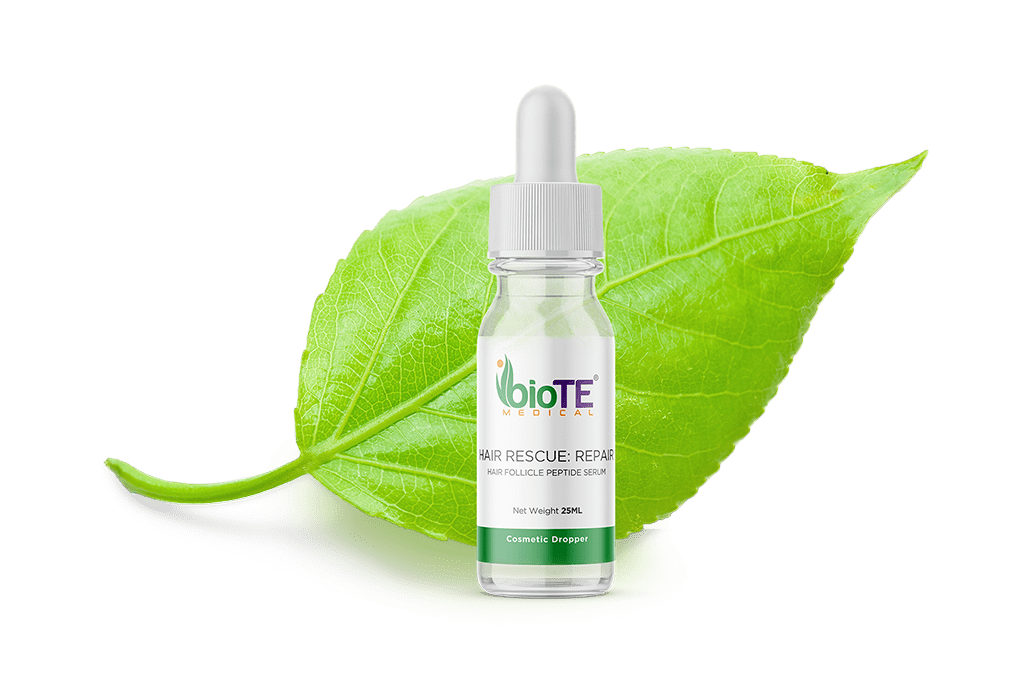 HAIR RESCUE: REPAIR Hair Follicle Peptide Serum...Helps Retain Hair Follicles for a Longer Duration* Increase Hair Count & Hair Mass Index* Reduces Hair Loss Associated With Zinc Deficiency*